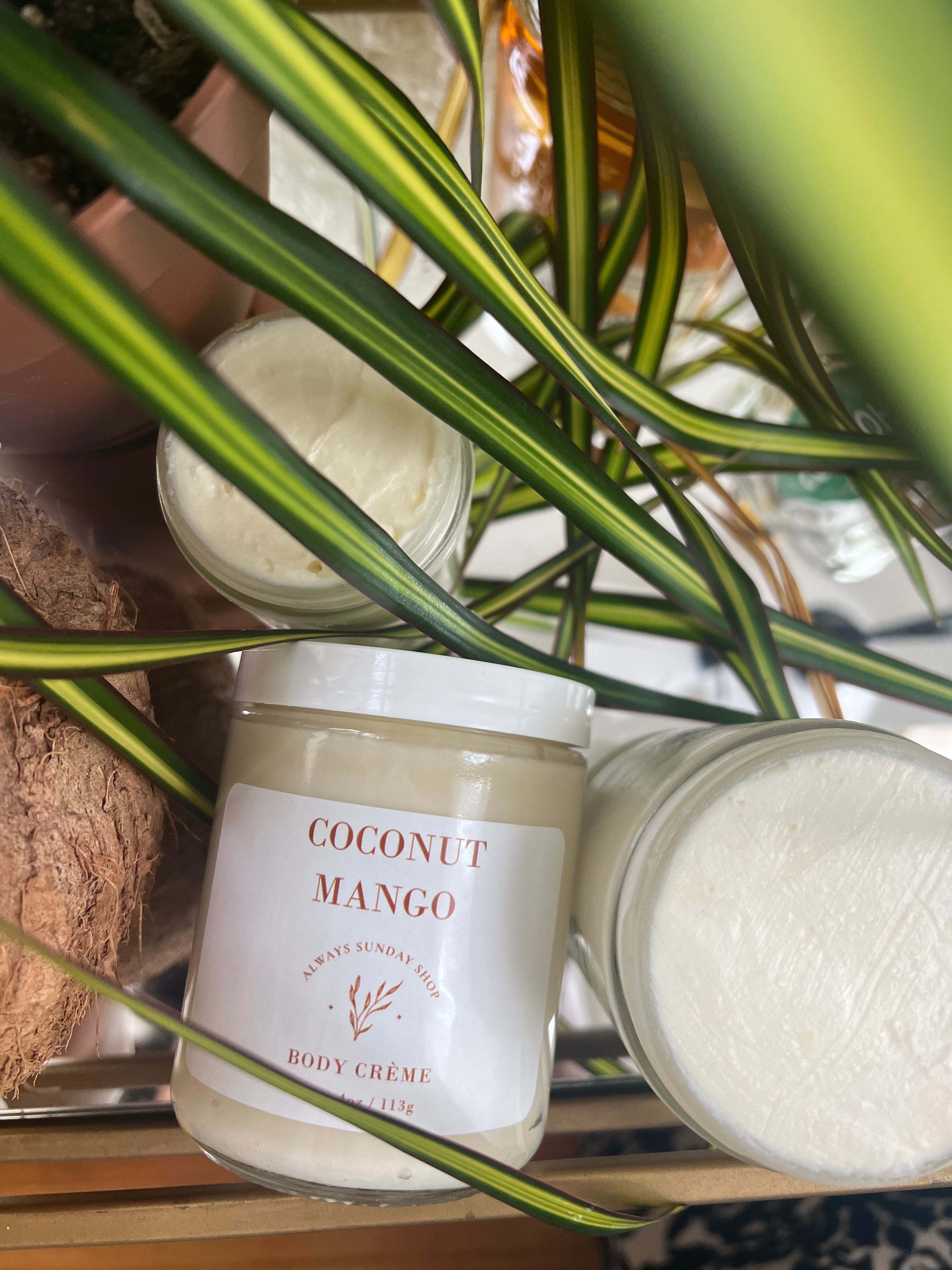 Coconut Mango Body Crème - Always Sunday Shop